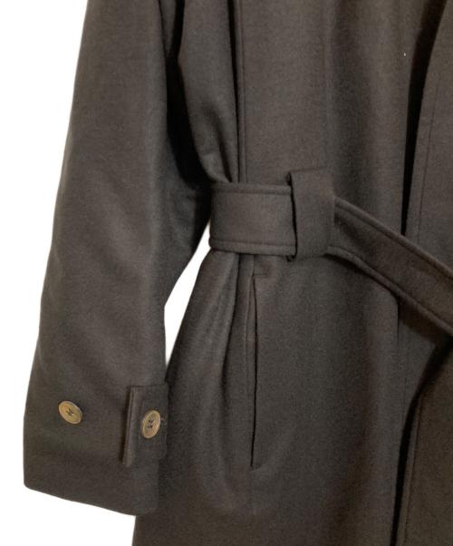 TROVE（トローヴ）TROVE (トローヴ) COMPRESS WOOL KNIT WRAP COAT ブラウン サイズ:3の古着・服飾アイテム