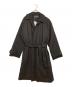 TROVE（トローヴ）の古着「COMPRESS WOOL KNIT WRAP COAT」｜ブラウン