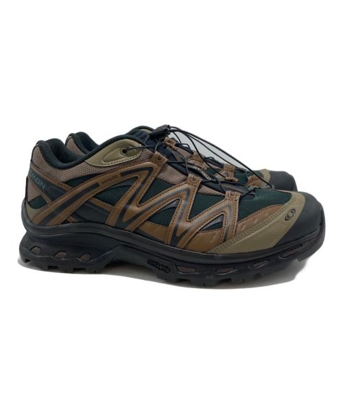 SALOMON（サロモン）SALOMON (サロモン) BEAMS (ビームス) 別注XT−QUEST ブラウン×グリーン サイズ:US9.5の古着・服飾アイテム