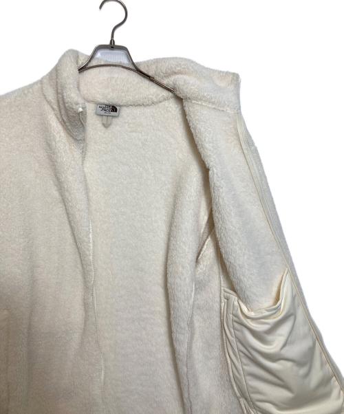 THE NORTH FACE（ザ ノース フェイス）THE NORTH FACE (ザ ノース フェイス) COMFY ALPHA FLEECE ZIP UP フリース ジャケット ホワイト サイズ:3XLの古着・服飾アイテム