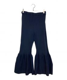 CFCL（シーエフシーエル）の古着「PORTRAIT PANTS」｜ネイビー