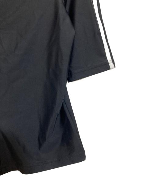 BALENCIAGA（バレンシアガ）BALENCIAGA (バレンシアガ) adidas (アディダス) コラボ ロゴプリントミニTシャツ ブラック サイズ:42の古着・服飾アイテム