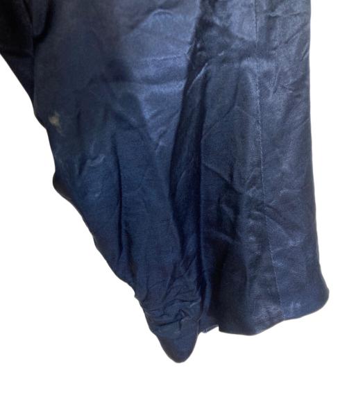 BALENCIAGA（バレンシアガ）BALENCIAGA (バレンシアガ) Steroid Double Breasted Creased Jacket ネイビー サイズ:2の古着・服飾アイテム