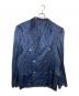 BALENCIAGA（バレンシアガ）の古着「Steroid Double Breasted Creased Jacket」｜ネイビー