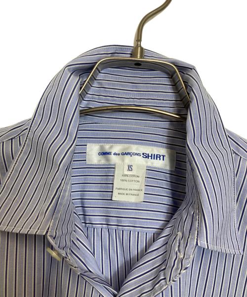 COMME des GARCONS SHIRT（コムデギャルソンシャツ）COMME des GARCONS SHIRT (コムデギャルソンシャツ) SHIRT FOREVER ブルー サイズ:XSの古着・服飾アイテム