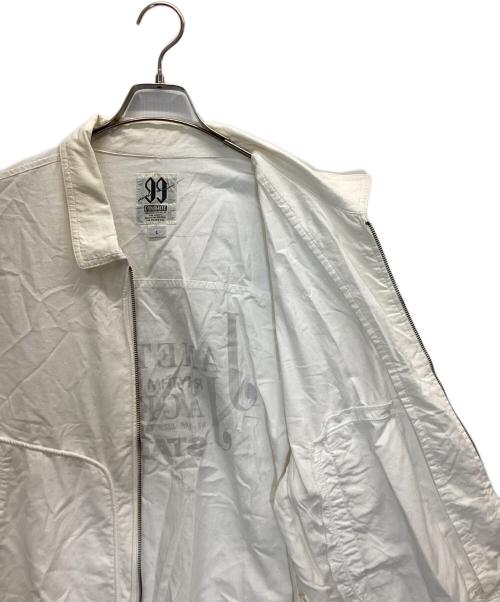 DYNAMYTE（ダイナマイト）DYNAMYTE (ダイナマイト) ヴィンテージスタッフジャケット ホワイト サイズ:Lの古着・服飾アイテム