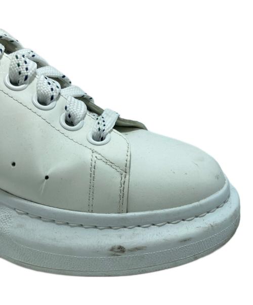 ALEXANDER McQUEEN（アレキサンダーマックイーン）ALEXANDER McQUEEN (アレキサンダーマックイーン) ローカットスニーカー ホワイト×グリーン サイズ:USの古着・服飾アイテム