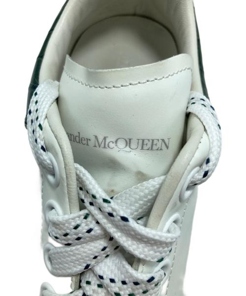 ALEXANDER McQUEEN（アレキサンダーマックイーン）ALEXANDER McQUEEN (アレキサンダーマックイーン) ローカットスニーカー ホワイト×グリーン サイズ:USの古着・服飾アイテム