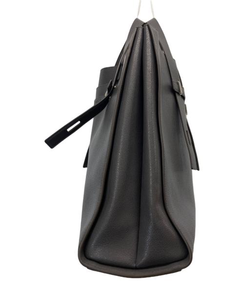 FURLA（フルラ）FURLA (フルラ) レザートートバッグ グレーの古着・服飾アイテム