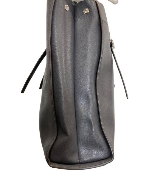 FURLA（フルラ）FURLA (フルラ) レザートートバッグ グレーの古着・服飾アイテム