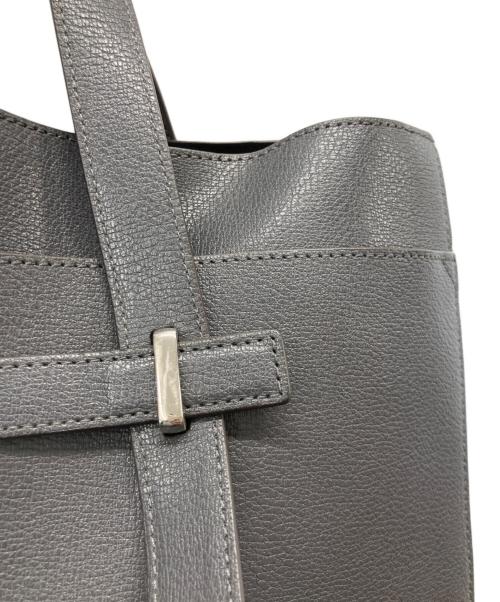 FURLA（フルラ）FURLA (フルラ) レザートートバッグ グレーの古着・服飾アイテム