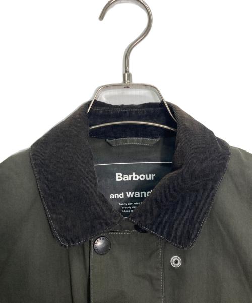 and wander（アンドワンダー）and wander (アンドワンダー) Barbour (バブアー) CORDURA SOLWAY SHIRT カーキ サイズ:2の古着・服飾アイテム