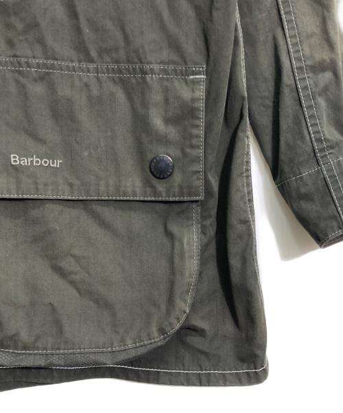 and wander（アンドワンダー）and wander (アンドワンダー) Barbour (バブアー) CORDURA SOLWAY SHIRT カーキ サイズ:2の古着・服飾アイテム