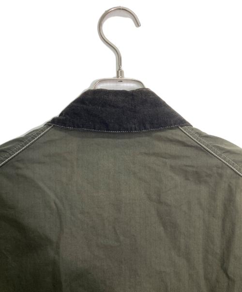 and wander（アンドワンダー）and wander (アンドワンダー) Barbour (バブアー) CORDURA SOLWAY SHIRT カーキ サイズ:2の古着・服飾アイテム