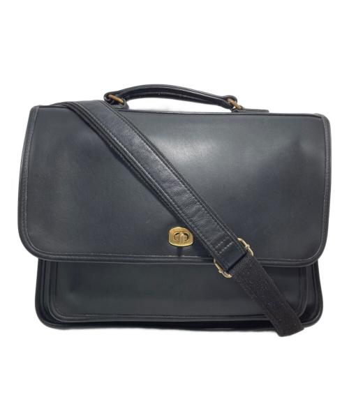 COACH（コーチ）COACH (コーチ) メトロポリタン 2WAYバッグ ブラックの古着・服飾アイテム
