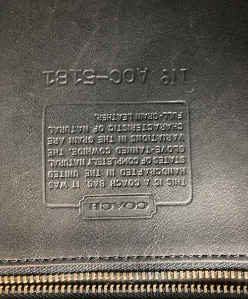 COACH（コーチ）COACH (コーチ) メトロポリタン 2WAYバッグ ブラックの古着・服飾アイテム