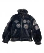 AVIREXアヴィレックス）の古着「B-3 TOPGUN ジャケット」｜ブラック