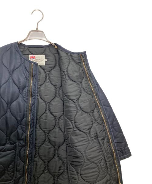 Traditional Weatherwear（トラディショナルウェザーウェア）Traditional Weatherwear (トラディショナルウェザーウェア) キルティングコート ネイビー サイズ:34の古着・服飾アイテム
