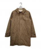 BEAMS PLUS×Harris Tweedビームスプラス×ハリスツイード）の古着「Bal Collar Coat Harris Tweed」｜ブラウン