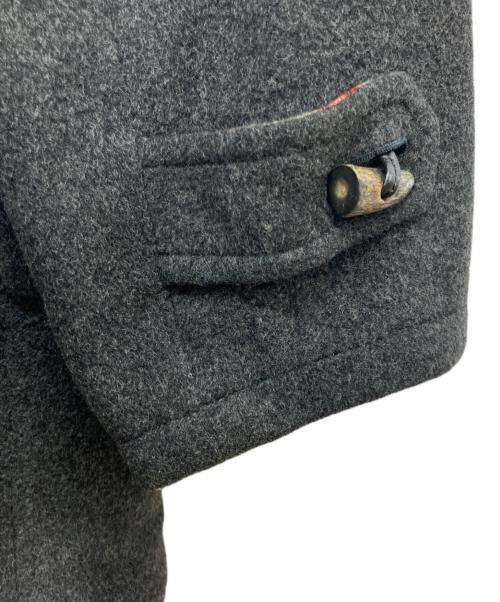 BURBERRY（バーバリー）BURBERRY (バーバリー) 裏地ノバチェック カシミヤ混ダッフルコート グレー サイズ:Mの古着・服飾アイテム