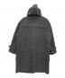 BURBERRY (バーバリー) 裏地ノバチェック カシミヤ混ダッフルコート グレー サイズ:M：22000円