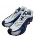 NIKE（ナイキ）の古着「SHOX R4 MIDNIGHT NAVY/GYM RED-WHITE ローカットスニーカー」｜ネイビー