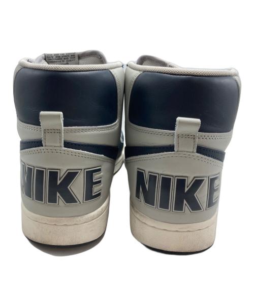 NIKE（ナイキ）NIKE (ナイキ) ハイカットスニーカー グレー×ネイビー サイズ:US10の古着・服飾アイテム