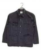 UNITED ARROWS & SONSユナイテッドアローズ＆サンズ）の古着「DENIM CHORE COAT」｜ブラック