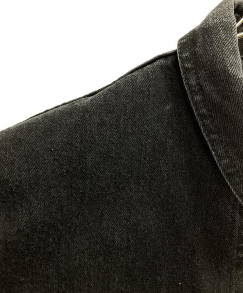 UNITED ARROWS & SONS（ユナイテッドアローズ＆サンズ）UNITED ARROWS & SONS (ユナイテッドアローズ＆サンズ) DENIM CHORE COAT ブラック サイズ:Mの古着・服飾アイテム