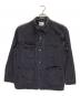UNITED ARROWS & SONS（ユナイテッドアローズ＆サンズ）の古着「DENIM CHORE COAT」｜ブラック