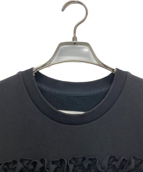 MM6 Maison Margiela（エムエムシックスメゾンマルジェラ）MM6 Maison Margiela (エムエムシックスメゾンマルジェラ) Ruffled drop detail cold shoulder dress ブラック サイズ:XSの古着・服飾アイテム