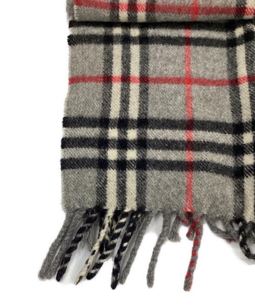 Burberry's（バーバリーズ）Burberry's (バーバリーズ) カシミヤストール グレーの古着・服飾アイテム