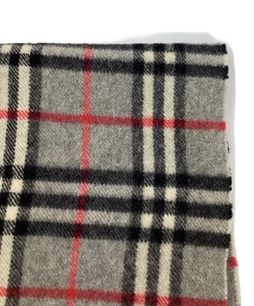 Burberry's（バーバリーズ）Burberry's (バーバリーズ) カシミヤストール グレーの古着・服飾アイテム