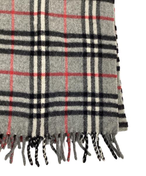 Burberry's（バーバリーズ）Burberry's (バーバリーズ) カシミヤストール グレーの古着・服飾アイテム