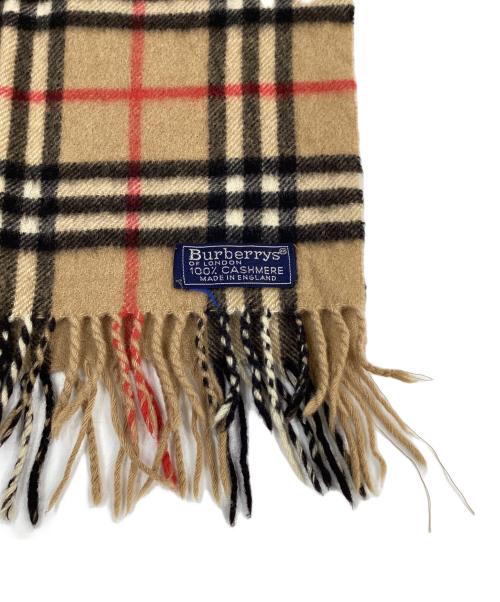 Burberry's（バーバリーズ）Burberry's (バーバリーズ) カシミヤストール ベージュの古着・服飾アイテム