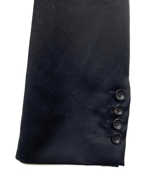 JOHN LAWRENCE SULLIVAN（ジョン ローレンス サリバン）JOHN LAWRENCE SULLIVAN (ジョン ローレンス サリバン) Wool satin spencer jacket/ウール サテン スペンサー ジャケット ブラック サイズ:44の古着・服飾アイテム