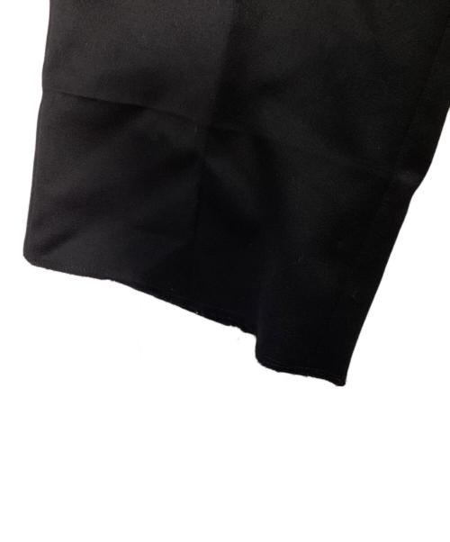 JOHN LAWRENCE SULLIVAN（ジョン ローレンス サリバン）JOHN LAWRENCE SULLIVAN (ジョン ローレンス サリバン) Wool satin straight trousers ブラック サイズ:SIZE 44の古着・服飾アイテム