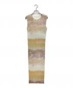 PLEATS PLEASEプリーツプリーズ）の古着「SEA BUBBLE dress」｜ベージュ