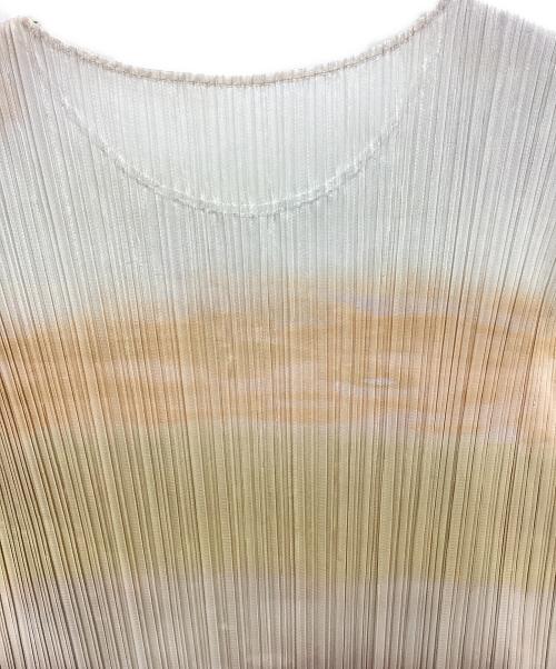 PLEATS PLEASE（プリーツプリーズ）PLEATS PLEASE (プリーツプリーズ) SEA BUBBLE dress ベージュ サイズ:表記無しの古着・服飾アイテム