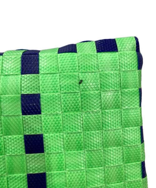 MARNI（マルニ）MARNI (マルニ) ピクニックバスケット グリーン×ネイビーの古着・服飾アイテム