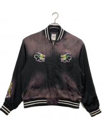 McGREGOR×FREAK'S STORE（マックレガー×フリークスストア）の古着「フェードスーベニアジャケット」｜ブラウン×ブラック