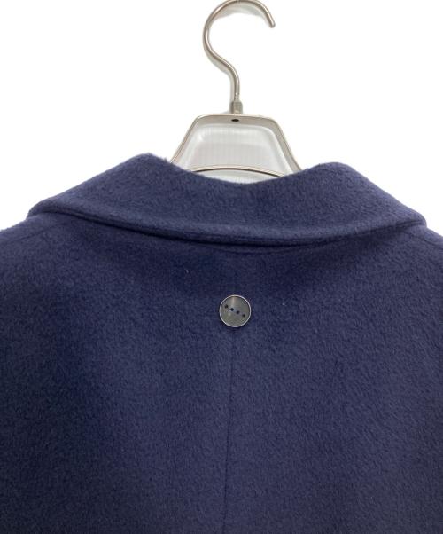 HEVO（イーヴォ）Hevo (イーヴォ) モヘア混チェスターコート ネイビー サイズ:48の古着・服飾アイテム