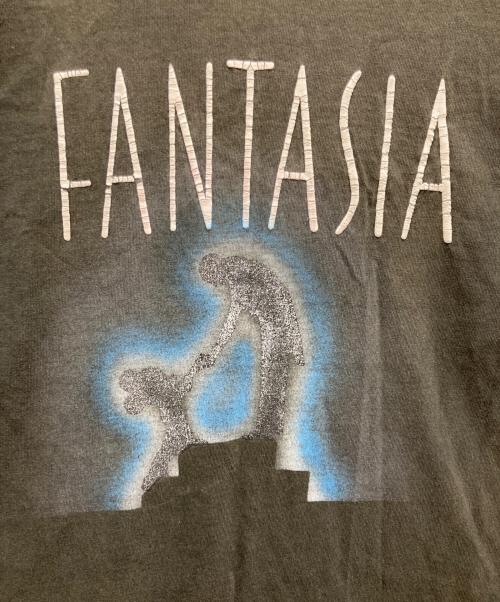 DISNEY（ディズニー）Disney (ディズニー) FRUIT OF THE LOOM (フルーツオブザルーム) プリントTシャツ ブラック サイズ:Ｌの古着・服飾アイテム