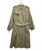 Burberry'sバーバリーズ）の古着「ライナー付ノヴァチェックトレンチコート」｜カーキ