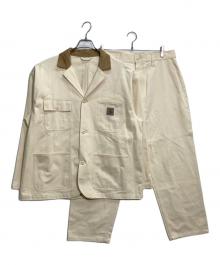 Carhartt WIP×tripster inc（カーハート ワーク イン プログレス×トリップスター）の古着「MICHIGAN BLAZER & CHINO PANT SET UP」｜ベージュ