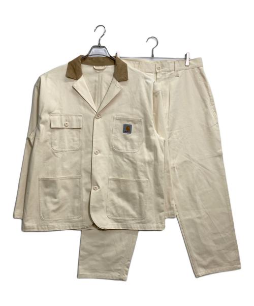 Carhartt WIP（カーハート ワーク イン プログレス）Carhartt WIP (カーハート ワーク イン プログレス) tripster inc (トリップスター) MICHIGAN BLAZER & CHINO PANT SET UP ベージュ サイズ:Lの古着・服飾アイテム