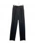 Fumiya Hirano The Trousers（フミヤ ヒラノ ザ トラウザーズ）の古着「REGENT  ウール2タックスラックス」｜ブラック