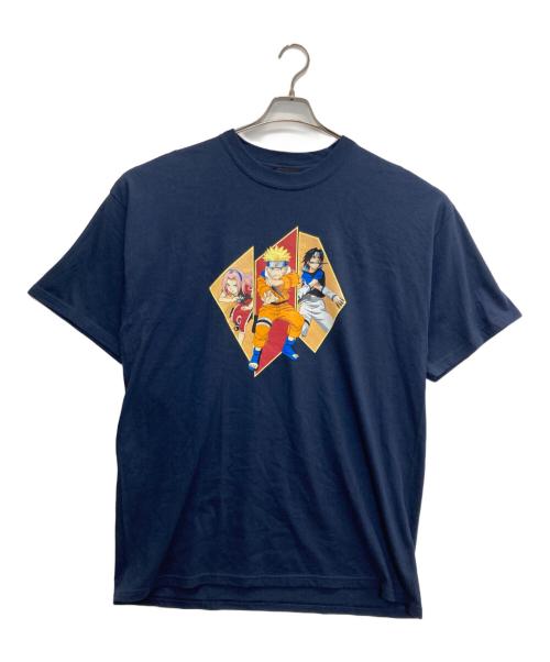 NARUTO（ナルト）NARUTO (ナルト) 00s 第七班 アニメプリントTシャツ ネイビー サイズ:XL 未使用品の古着・服飾アイテム