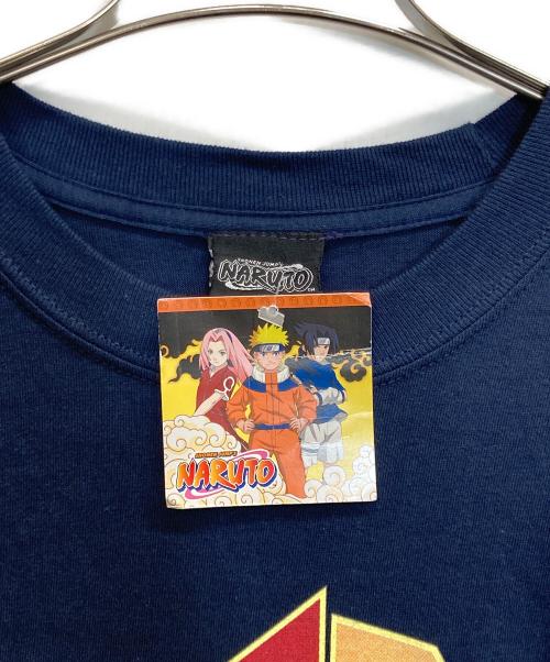 NARUTO（ナルト）NARUTO (ナルト) 00s 第七班 アニメプリントTシャツ ネイビー サイズ:XL 未使用品の古着・服飾アイテム