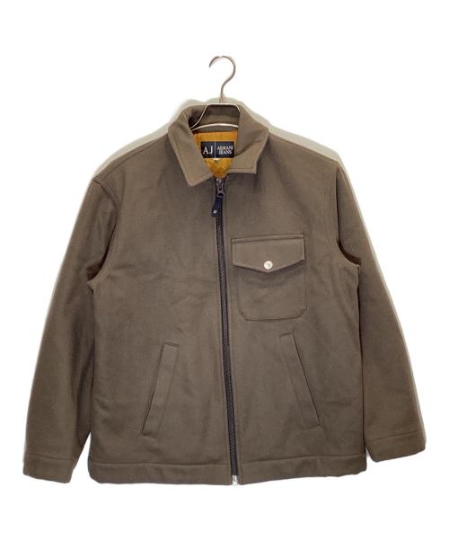 ARMANI JEANS（アルマーニジーンズ）ARMANI JEANS (アルマーニジーンズ) 90s Padded Jacket ブラウン サイズ:SIZE 48の古着・服飾アイテム